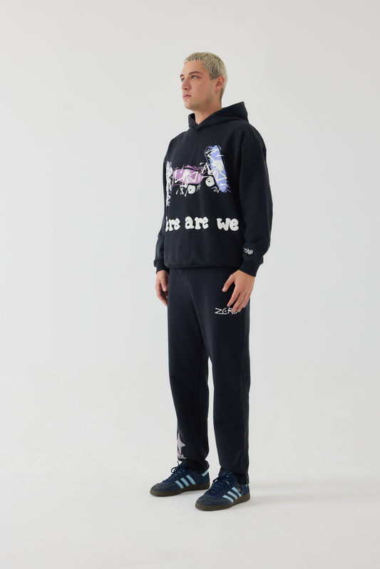 Where are we ? oversize hoodie