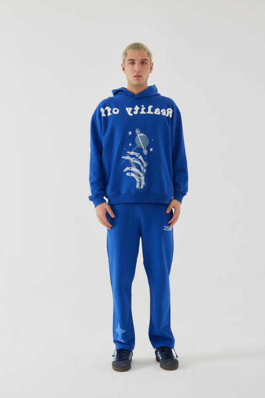 Reality off oversize hoodie