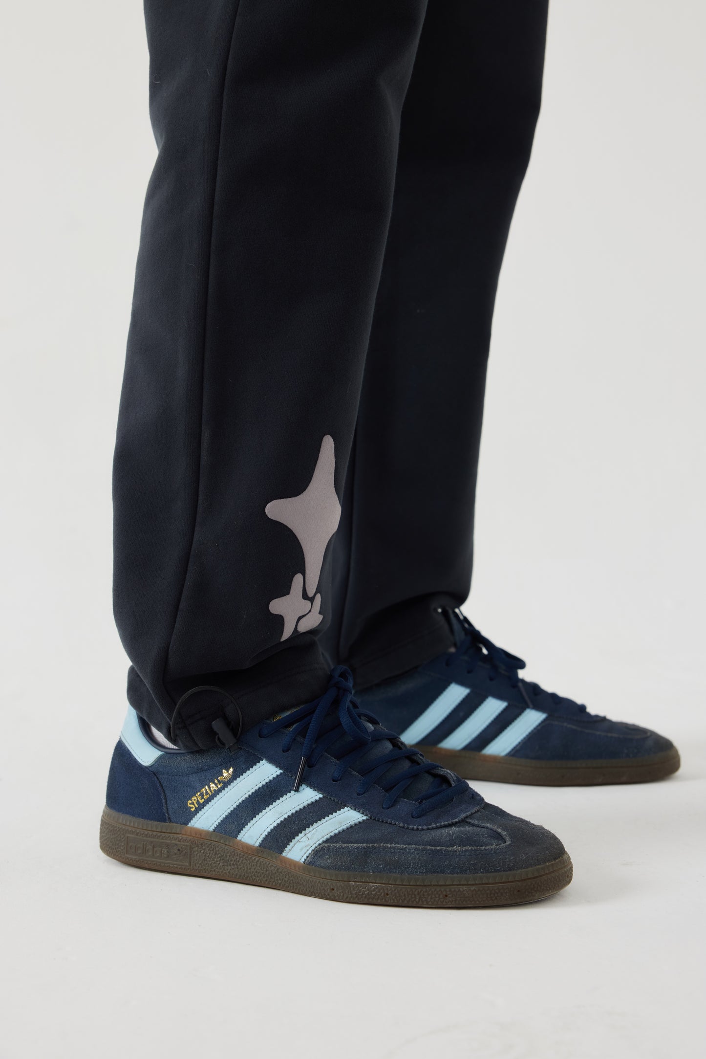 Black straight leg jogger