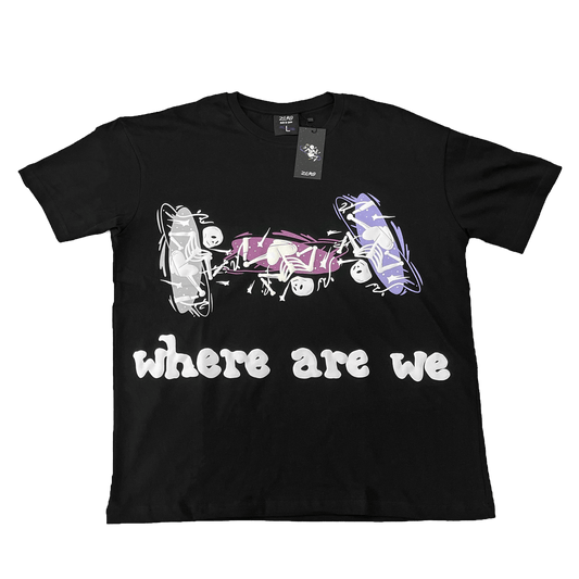 Where are we ? oversize T-shirt