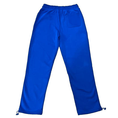 Blue straight leg jogger